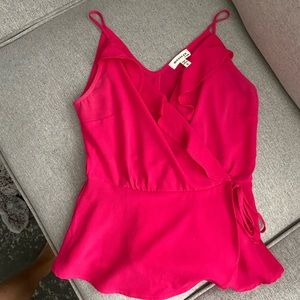 Pink Dressy Tank Top